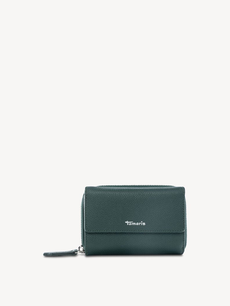 Leather Wallet - green, darkgreen, hi-res