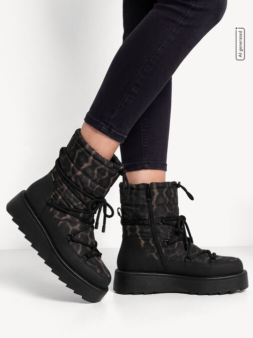 Stiefelette, BLACK/LEOPARD, hi-res