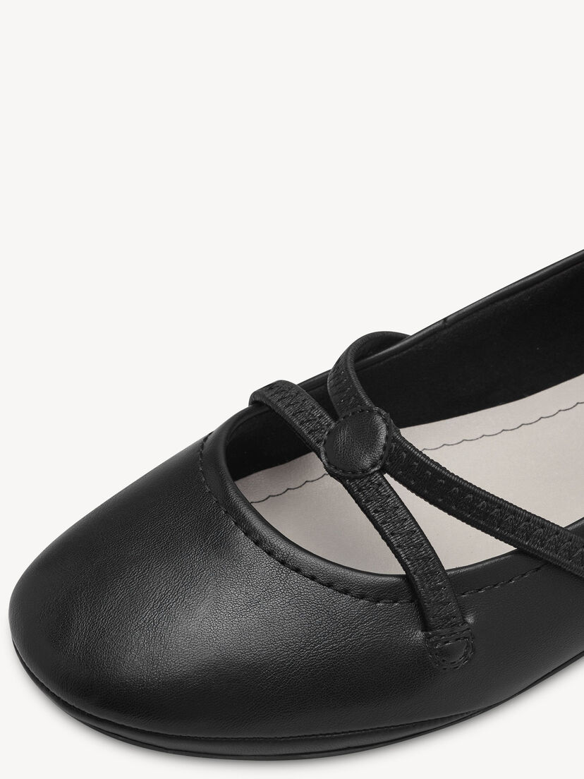 Ballerina - zwart, BLACK, hi-res