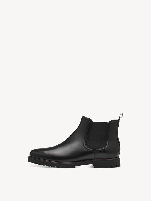 Chelsea boot, BLACK LEATHER, hi-res