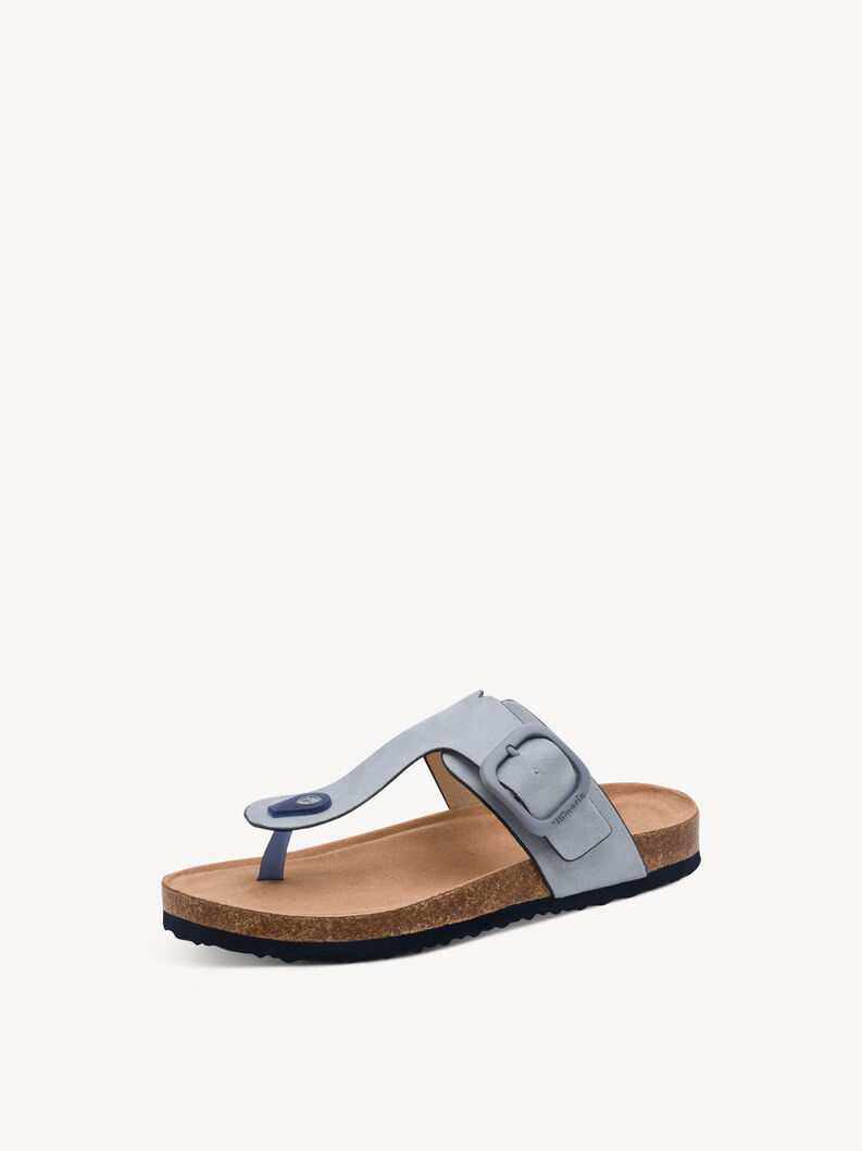 Pantolette - blau, LIGHT BLUE, hi-res