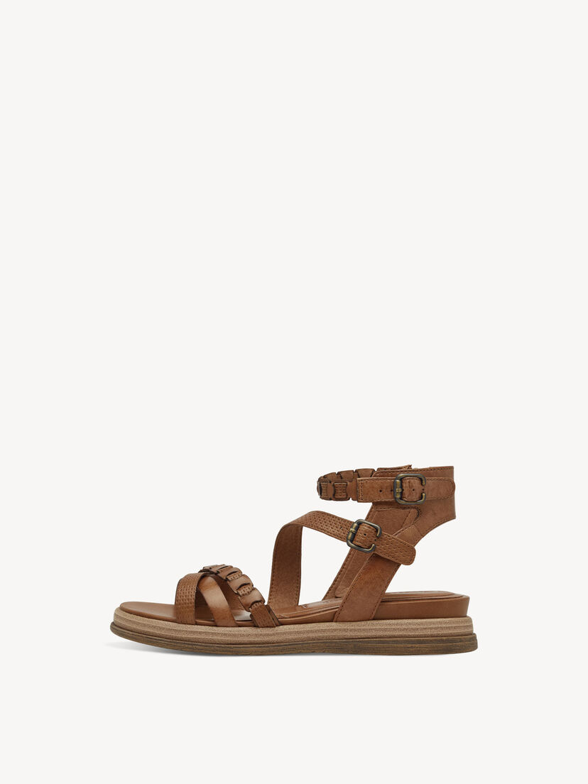 Sandaaltje - bruin, cognac, hi-res