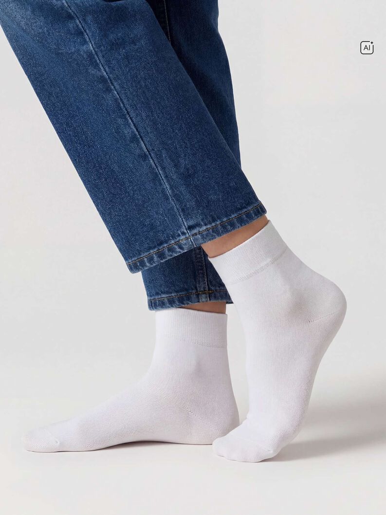 Socken 2er-Set, white/white, hi-res