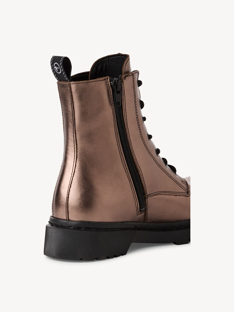 Bootie - metallic, BRONCE, hi-res