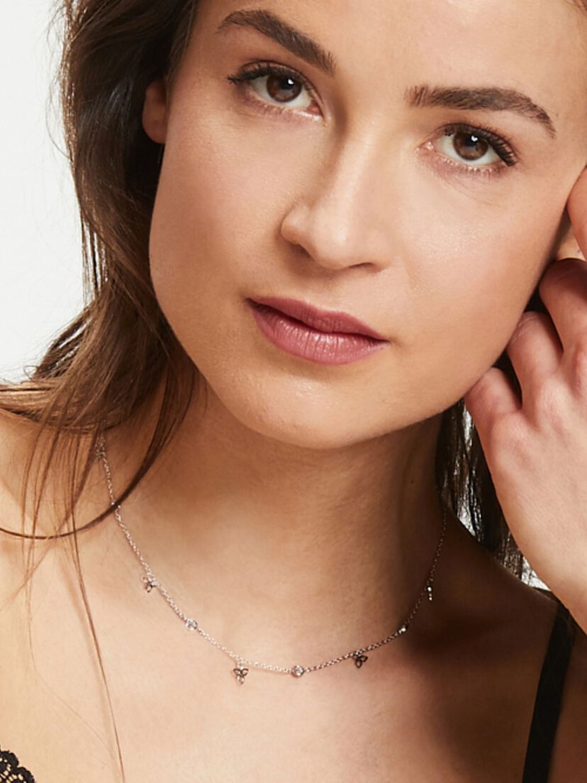 Halskettinge - zilver, Silber, hi-res