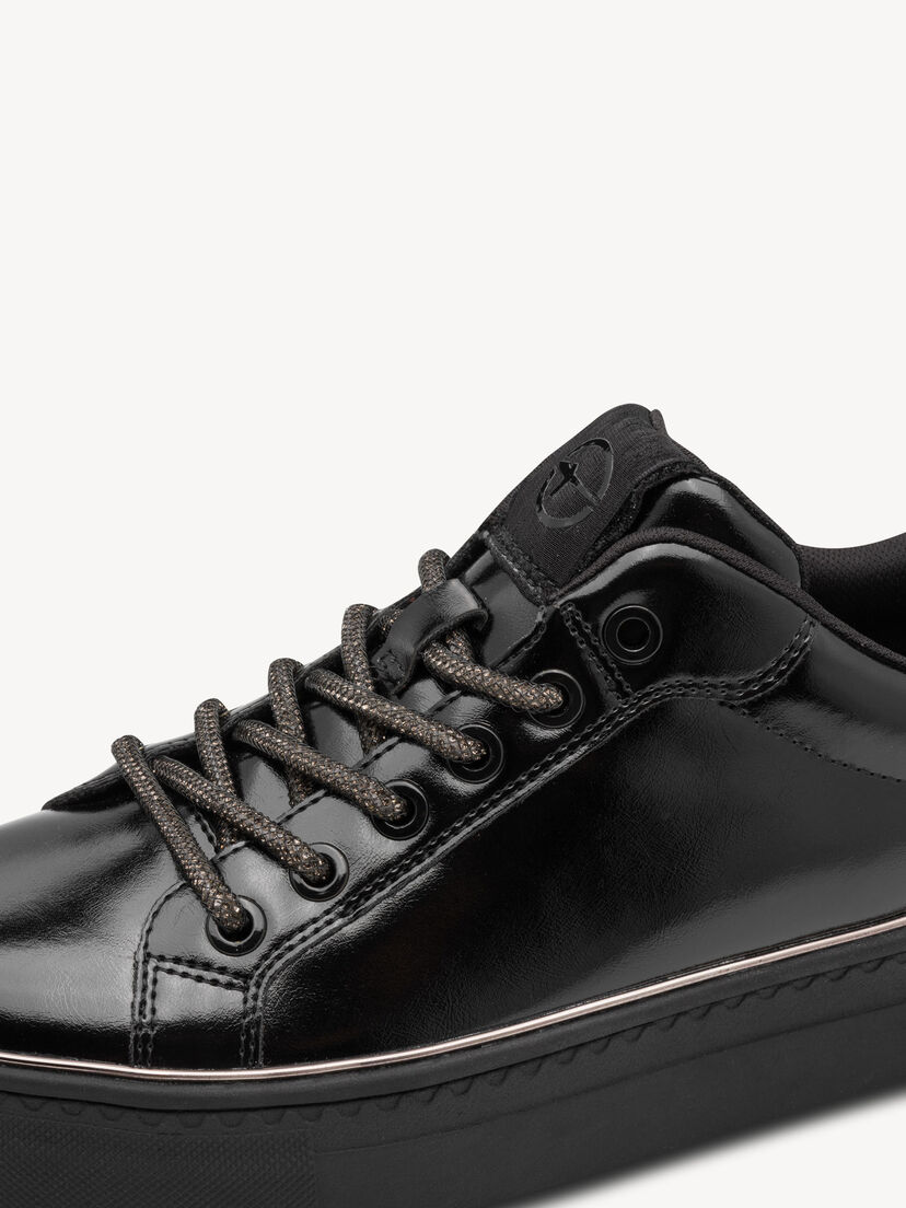 Sneaker - zwart, BLACK, hi-res