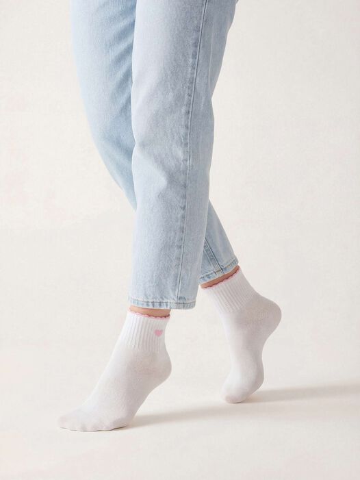 Sokken, 2-pack, white/sky, hi-res