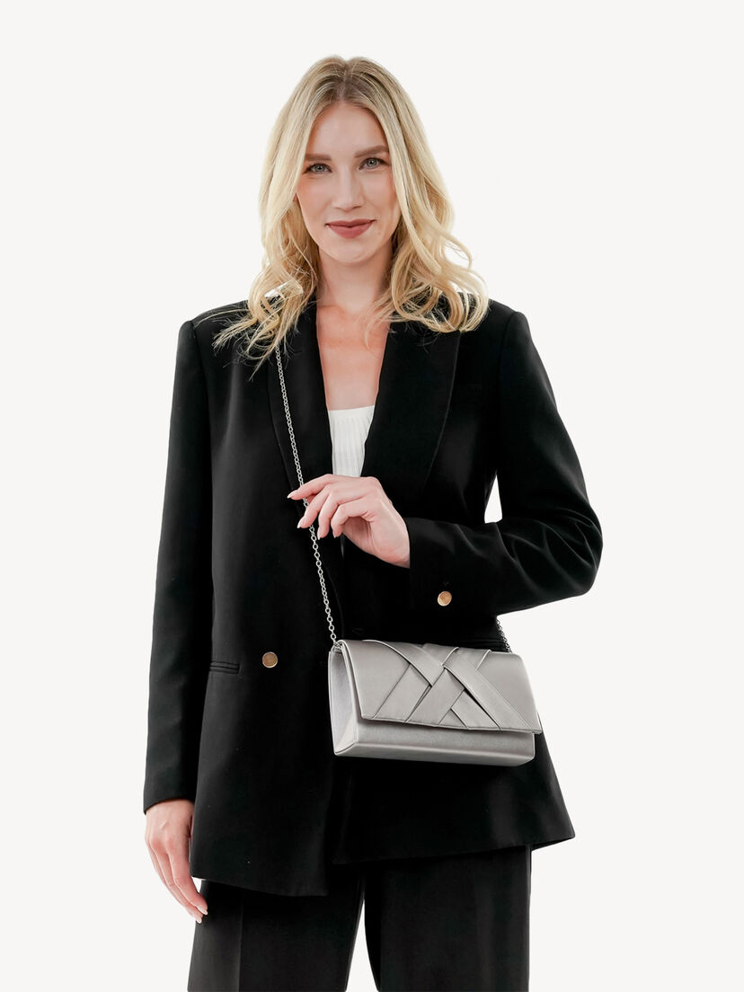 Clutch - zilver, darksilver, hi-res