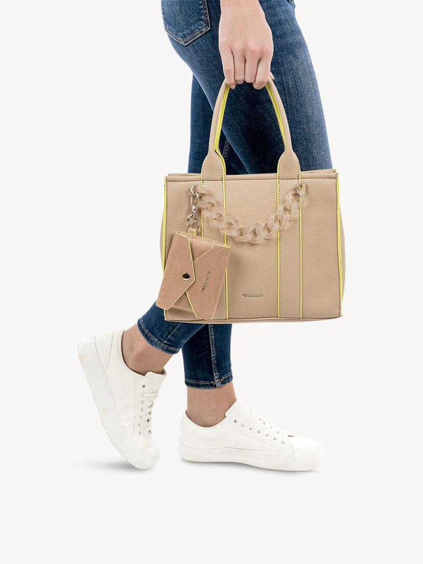 Handtas - beige, sand, hi-res