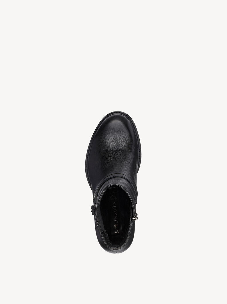 Leder Chelsea Boot - schwarz, BLACK LEATHER, hi-res