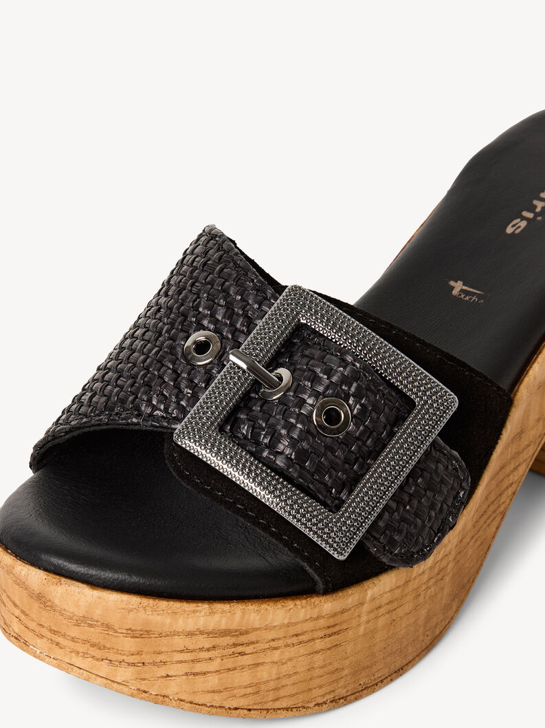 Ciabatte - nero, BLACK COMB, hi-res