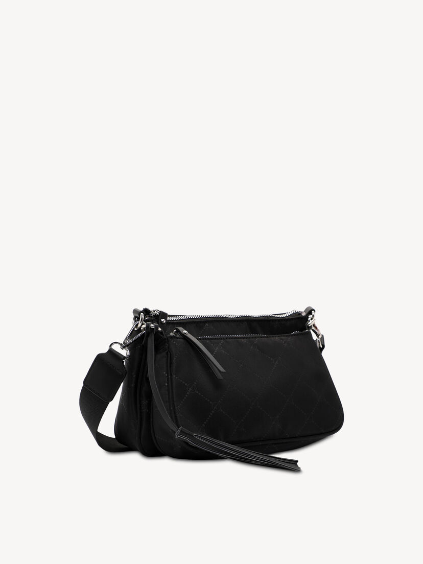 Schoudertas - zwart, black, hi-res