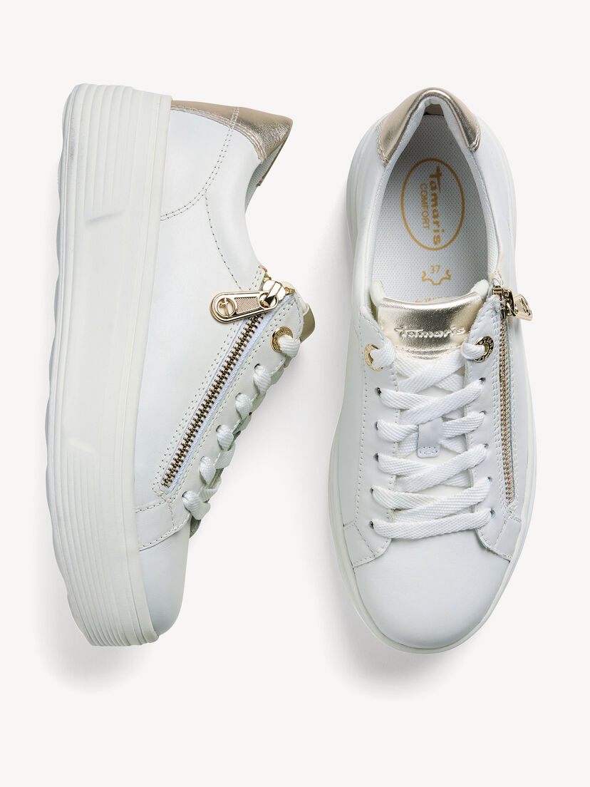 Sneaker, WHITE NAPPA, hi-res