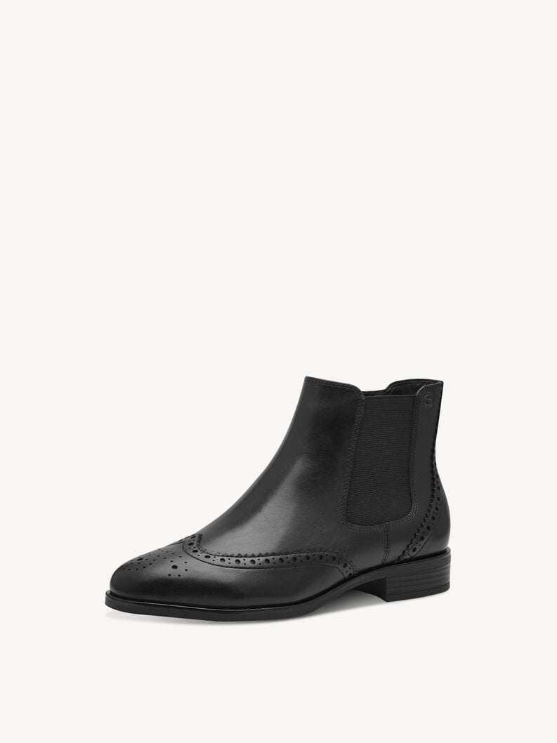 Chelsea Boot - schwarz, BLACK UNI, hi-res