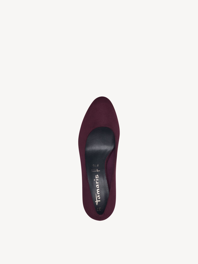 Pumps - red, MERLOT, hi-res