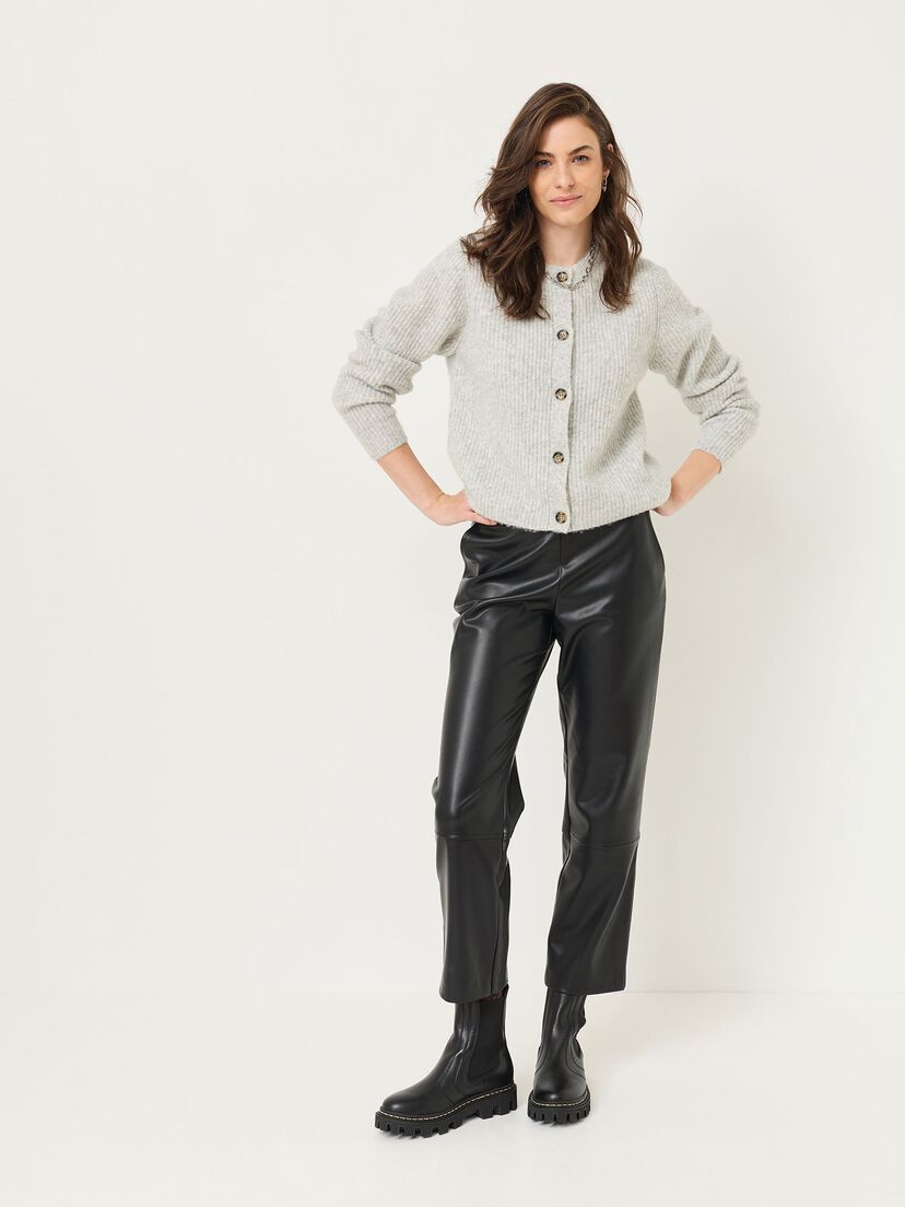Vest - grijs, Light Grey Melange, hi-res