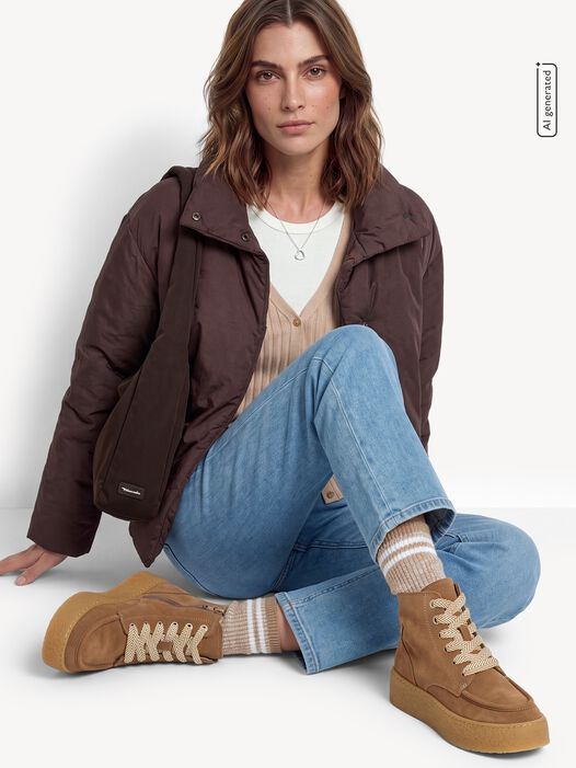 Enkellaarsje, beige, hi-res