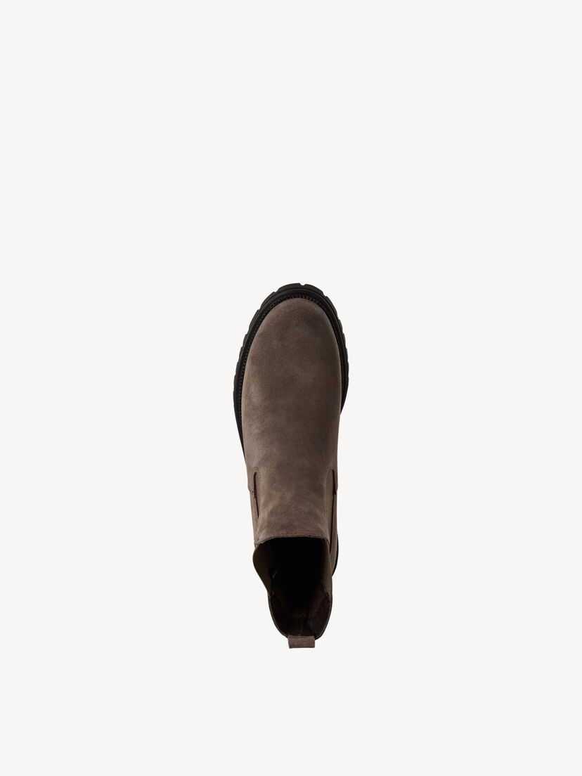 Leren Chelseaboot - beige, TAUPE, hi-res