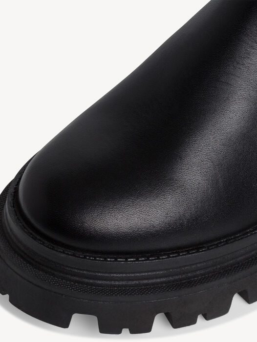 Chelseaboot, BLACK LEATHER, hi-res