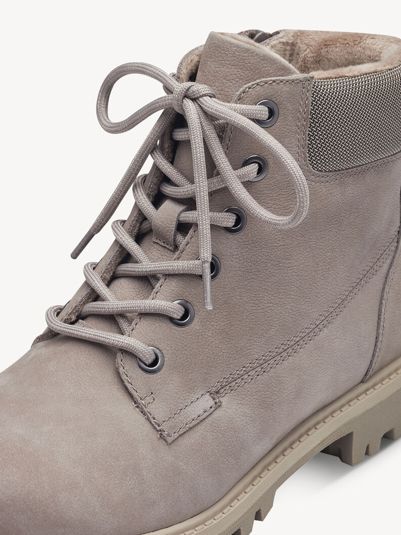 Leather Bootie - beige, TAUPE, hi-res