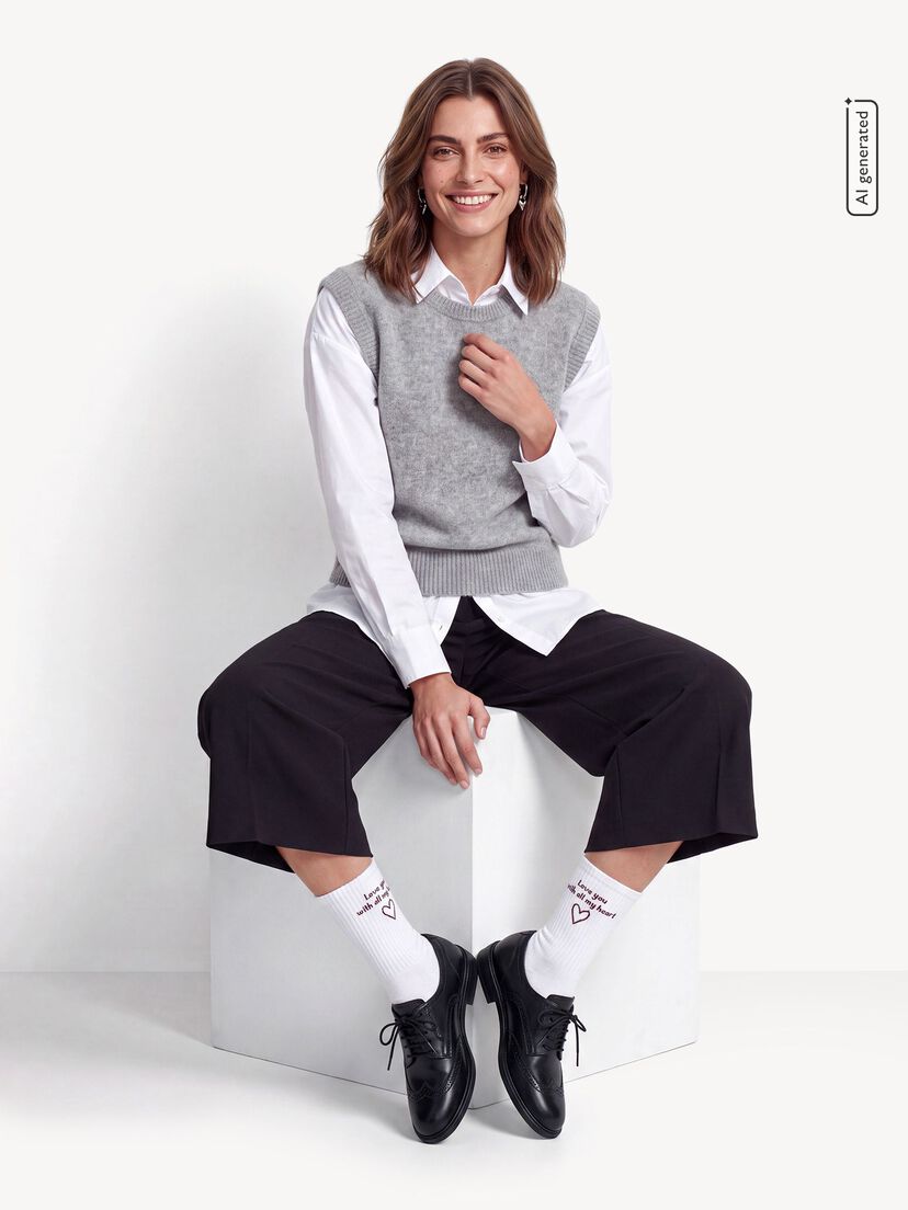 Lage schoen, BLACK, hi-res