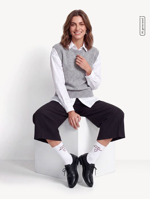 Lage schoen, BLACK, hi-res