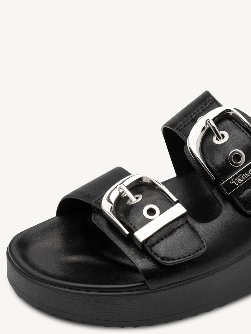 Slipper, BLACK, hi-res