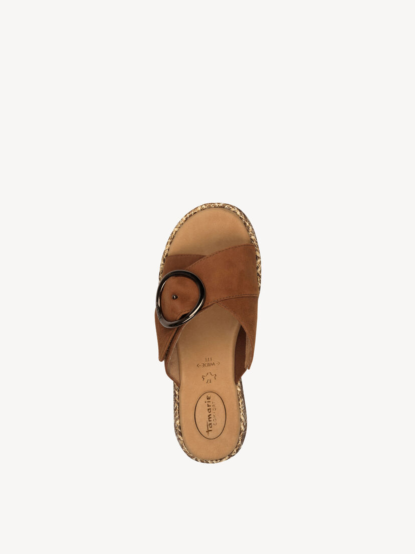 Leren Slipper - bruin, cognac, hi-res