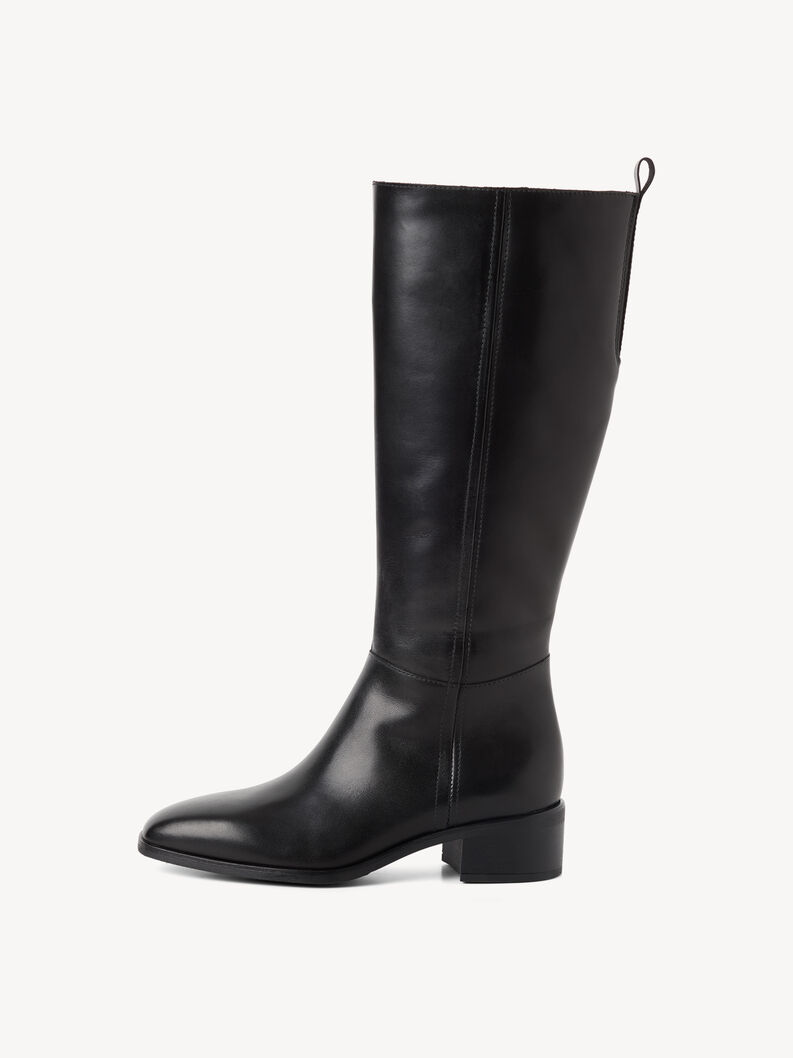 Lederstiefel - schwarz, BLACK LEATHER, hi-res
