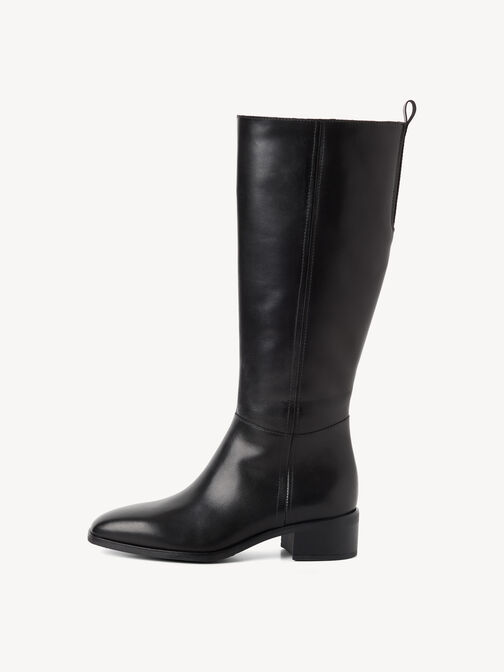 Stiefel, BLACK LEATHER, hi-res
