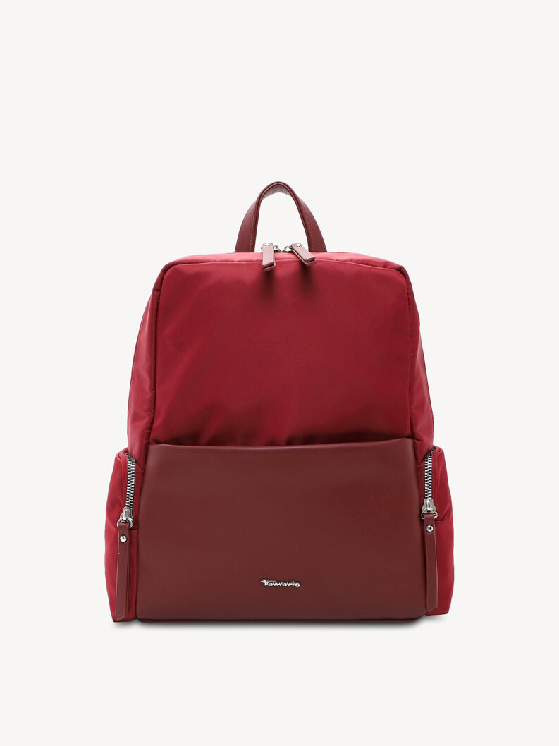 Backpack - red, wine, hi-res