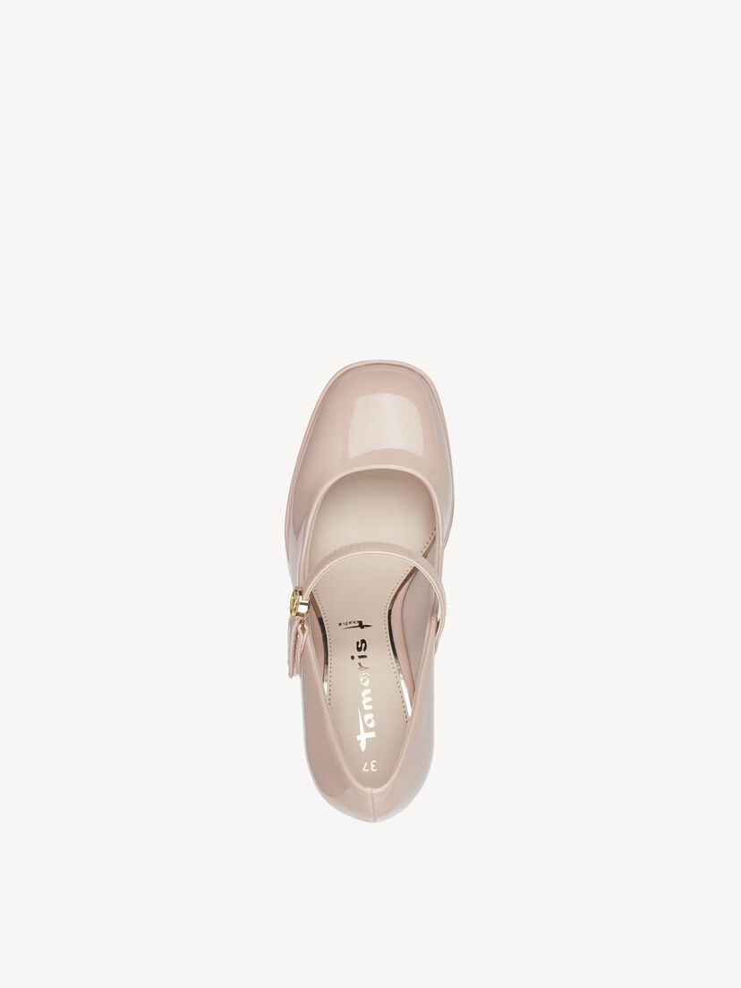 Pumps - beige, NUDE PATENT, hi-res