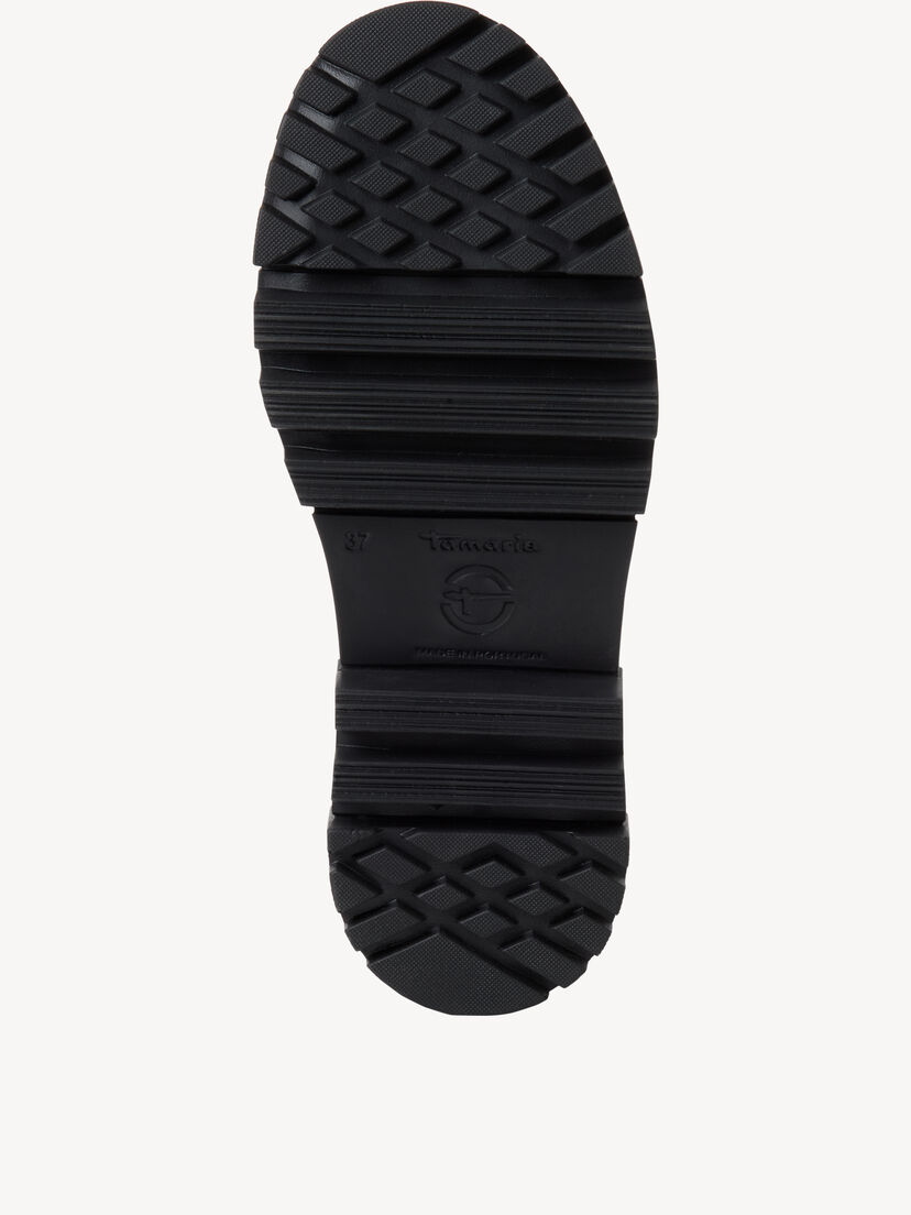 Leren Chelseaboot - zwart, BLACK/LEOPARD, hi-res