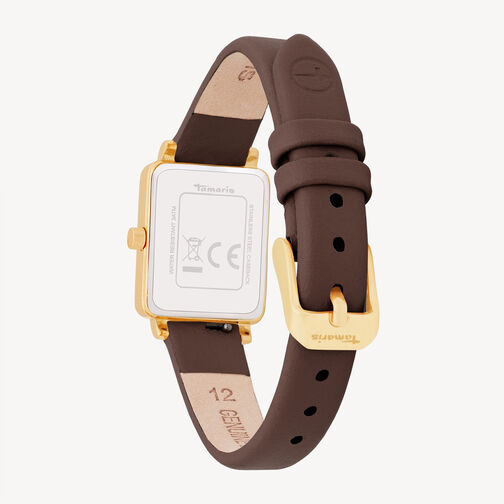 Horloge, gold-braun, hi-res