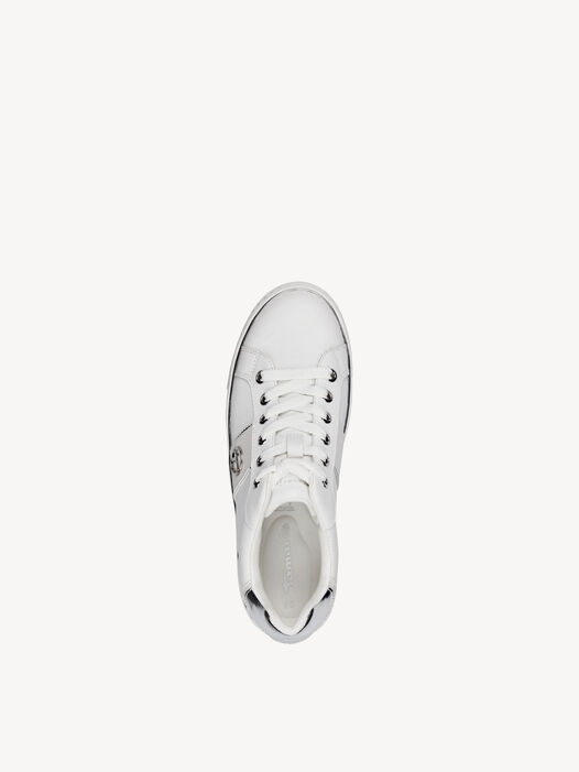Sneaker, WHITE/SILVER, hi-res