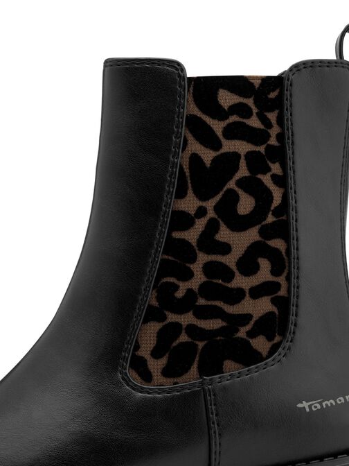 Bottine Chelsea, BLACK/LEOPARD, hi-res
