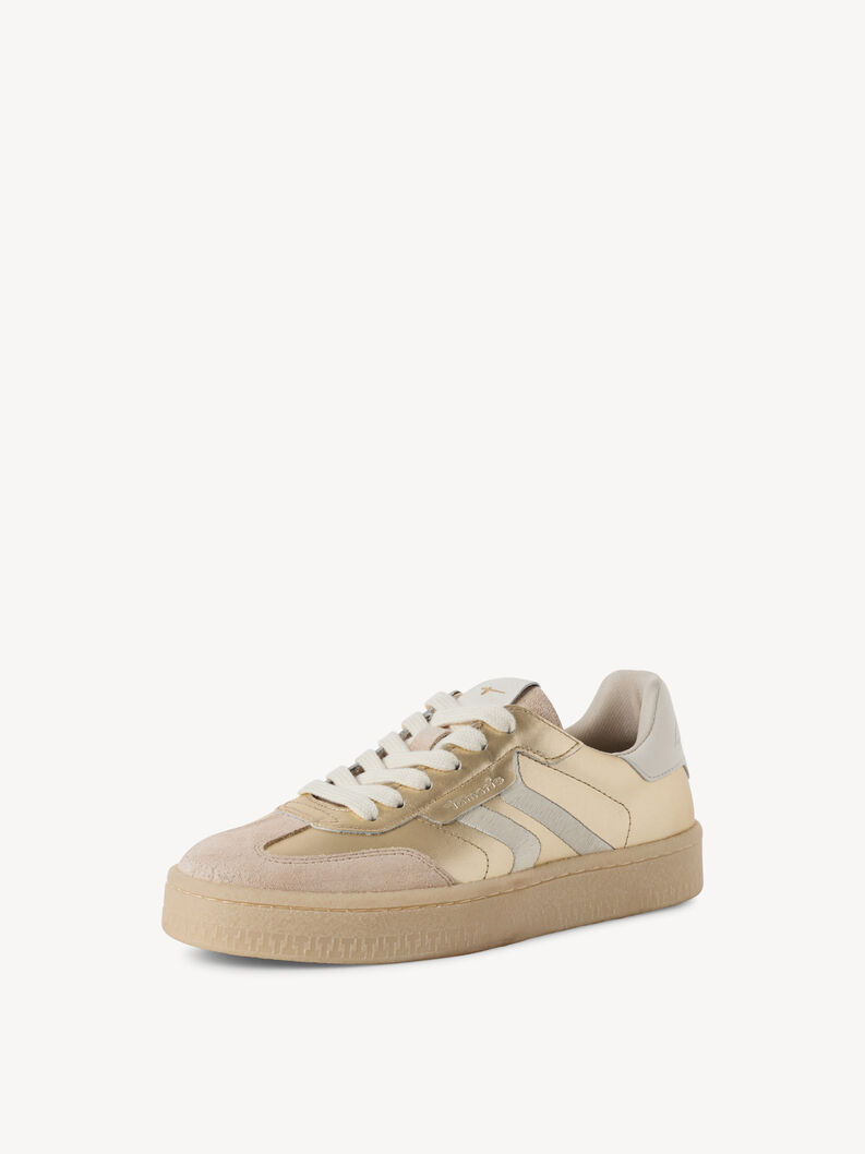 Sneaker - gold, LT.GOLD COMB, hi-res