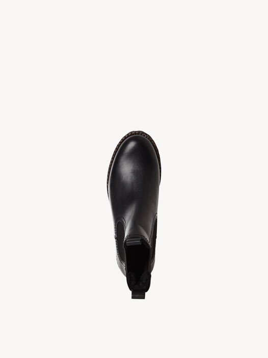 Chelseaboot, BLACK LEATHER, hi-res