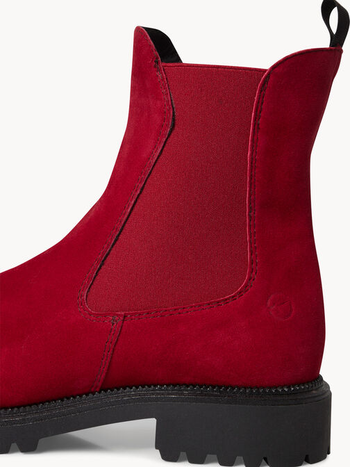 Stivaletti Chelsea, RED SUEDE, hi-res