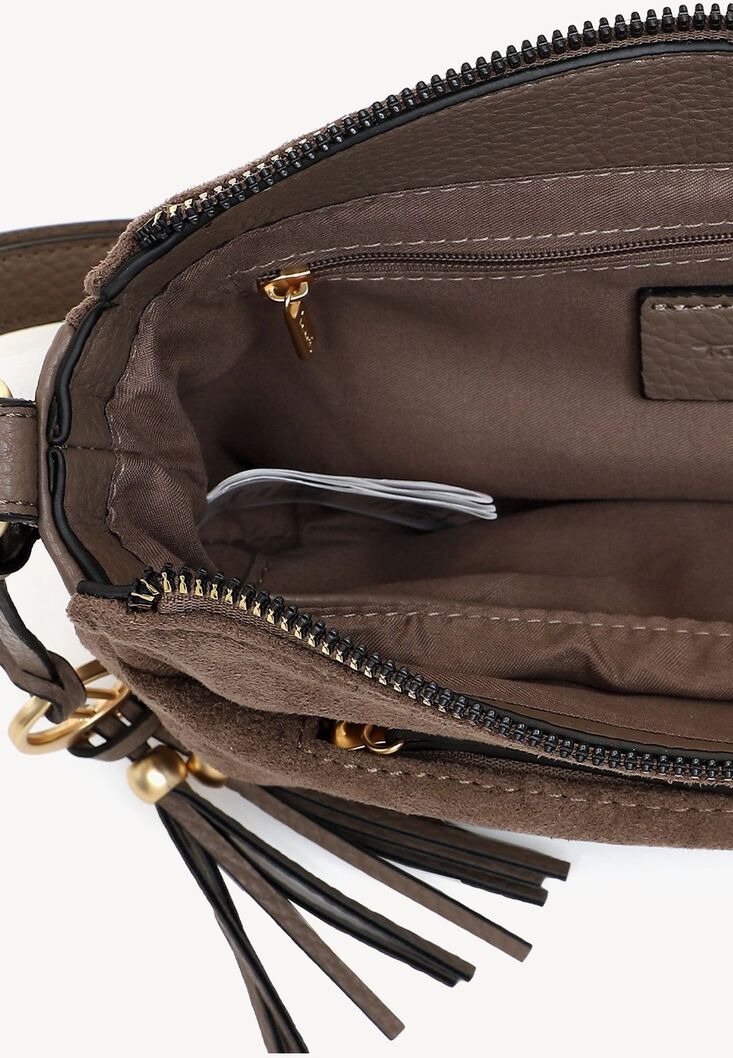 Satchel - brown, taupe, hi-res