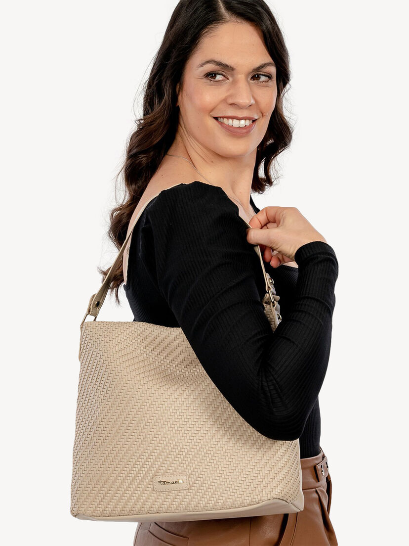 Handtas - beige, lighttaupe, hi-res