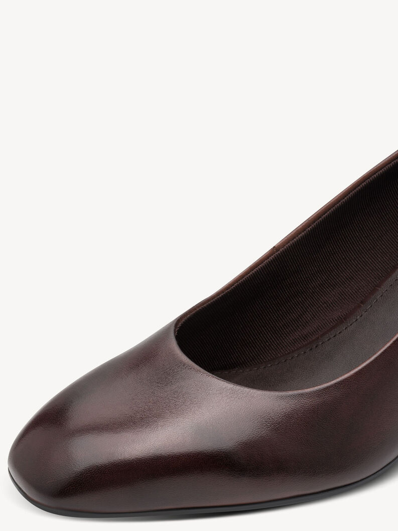 Lederpumps - braun, MAHOGANY LEA., hi-res