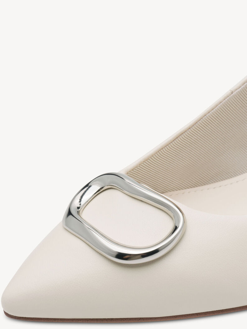 Pumps - hvid, OFFWHITE, hi-res