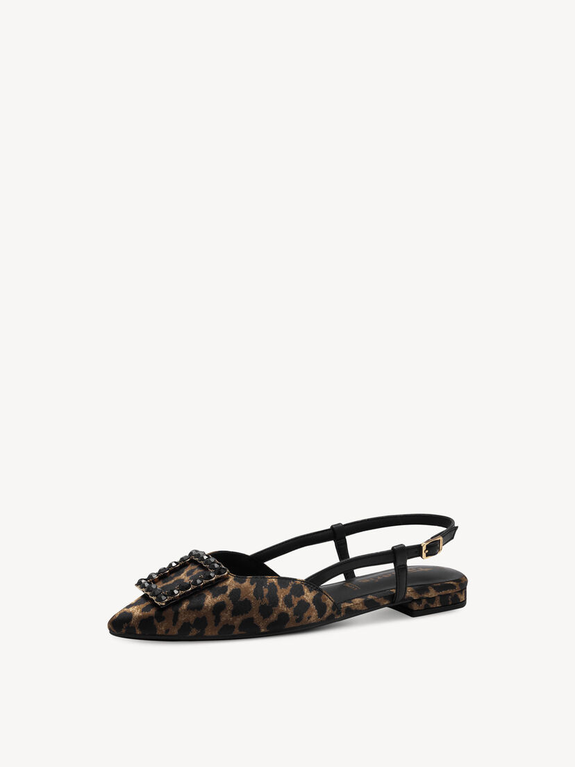 Slingpumps - bruin, LEOPARD, hi-res