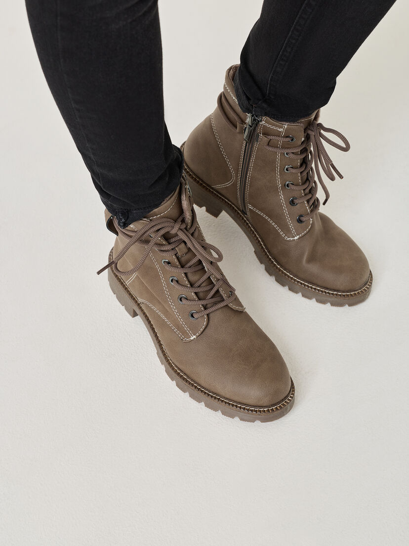 Enkellaarsje - beige, TAUPE, hi-res