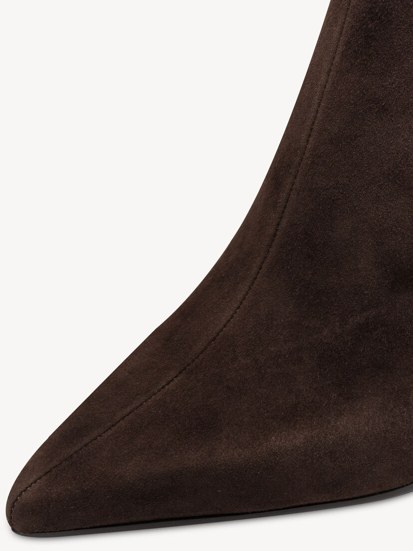 Leren Enkellaarsje - bruin, 304, hi-res