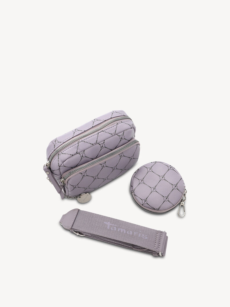 Sac &agrave; bandouli&egrave;re - mauve, violet, hi-res