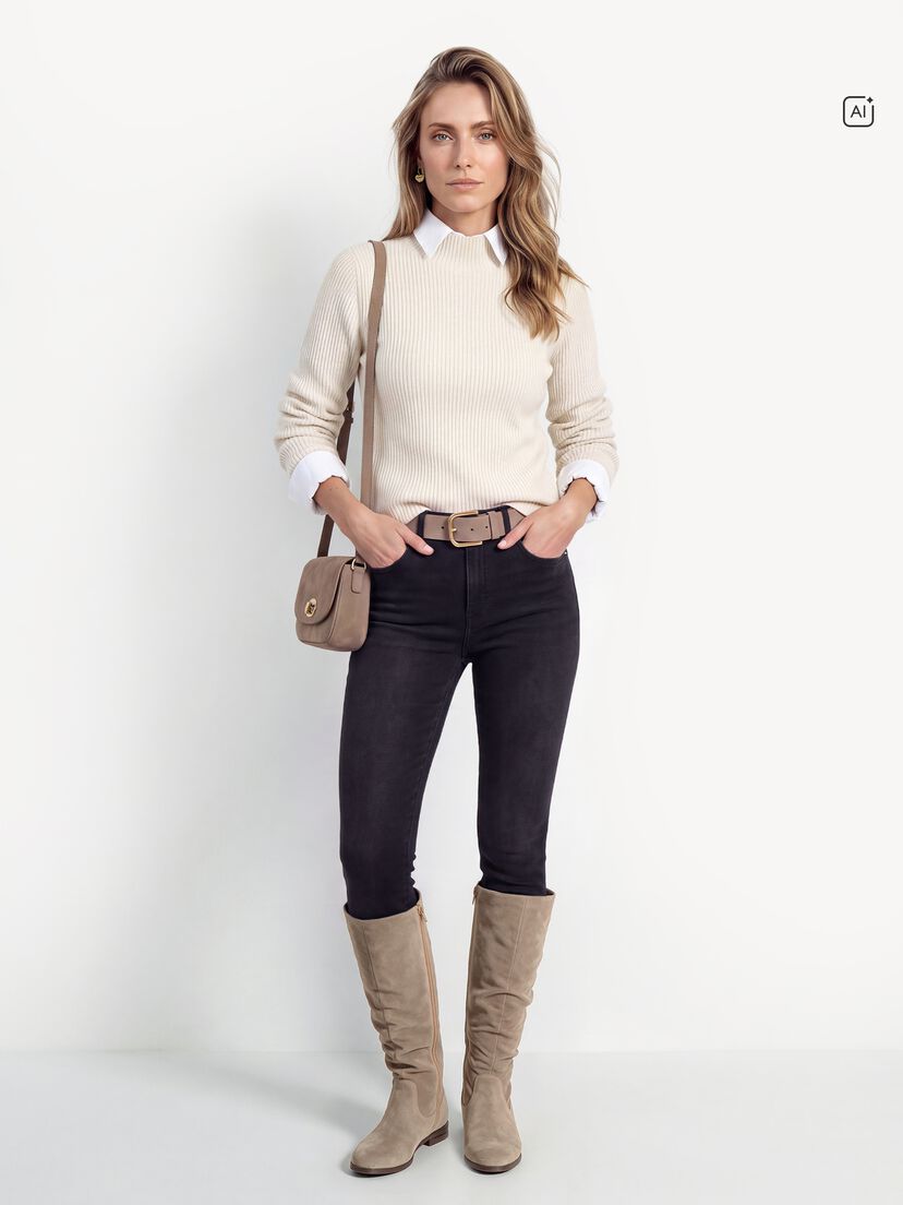 Laarzen, TAUPE, hi-res