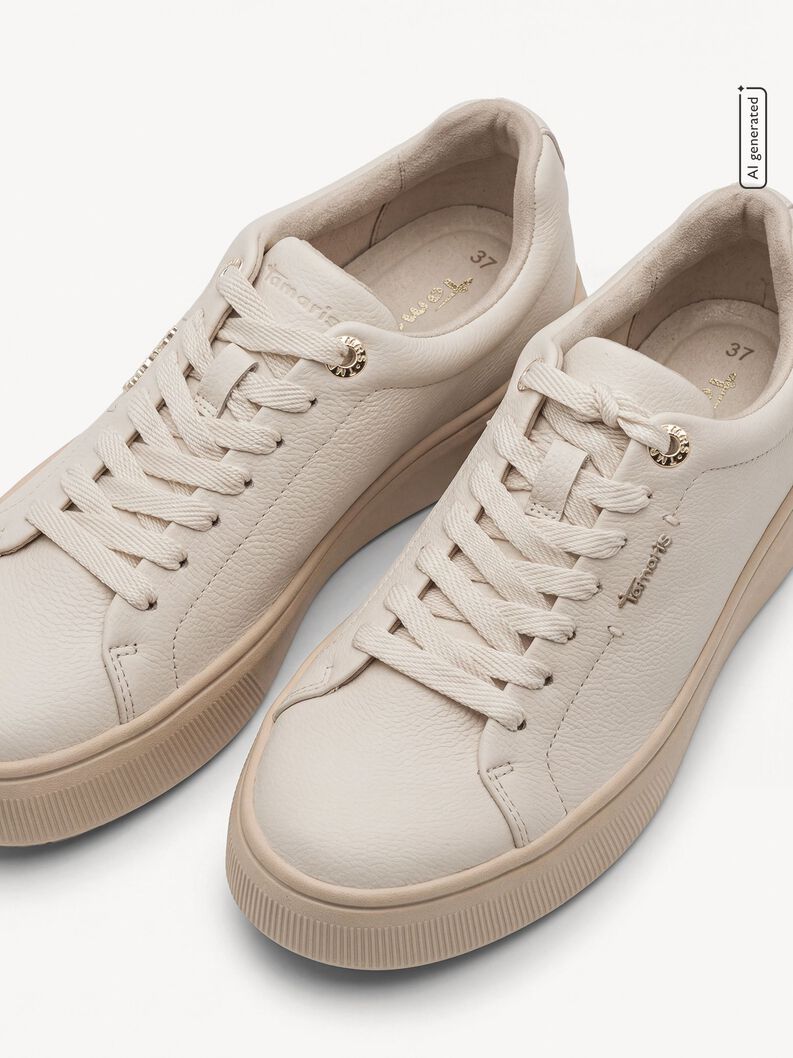 Sneaker, IVORY LEATHER, hi-res