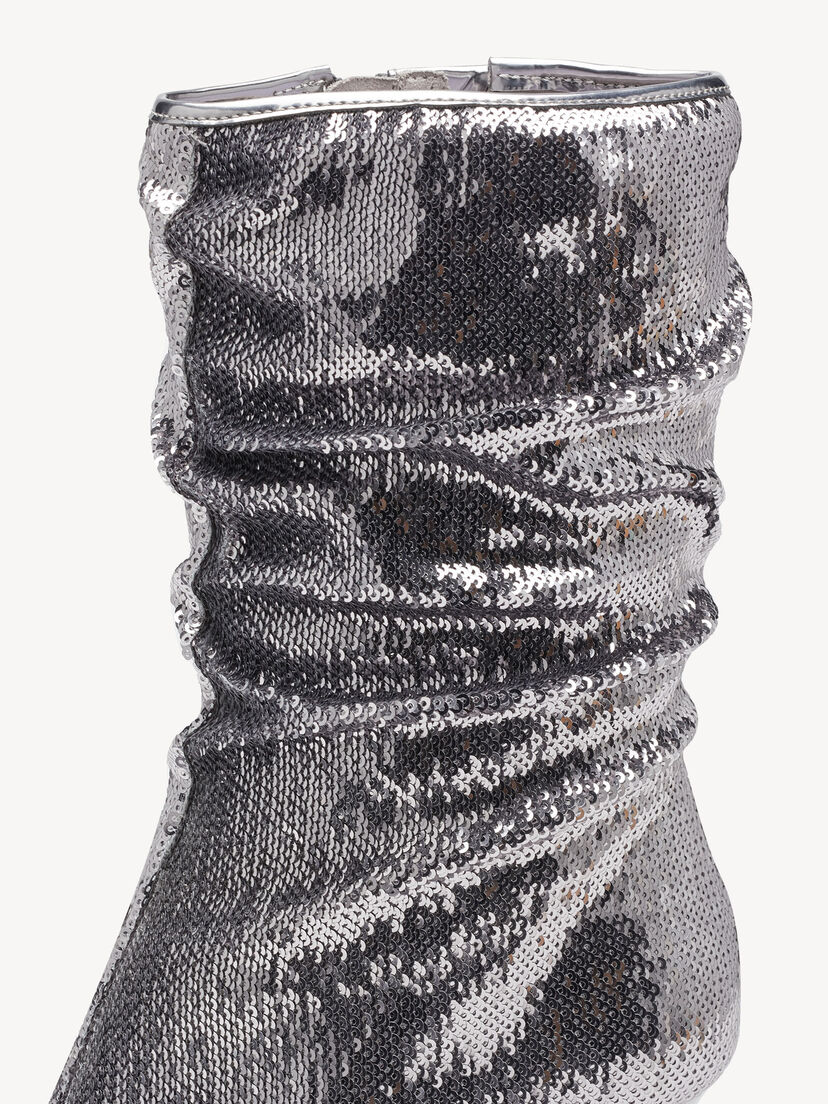 Enkellaarsje - metallic, PEWTER, hi-res